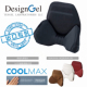 DesignGel凝胶腰靠双重支撑构造设计3.1原装 内芯车载车用靠枕护腰