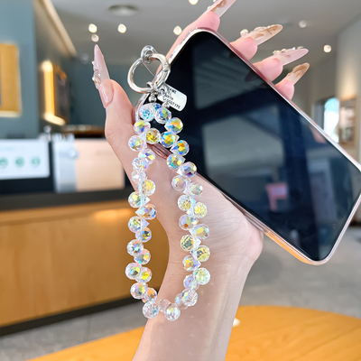 适用所有型号便携炫彩水晶手机链