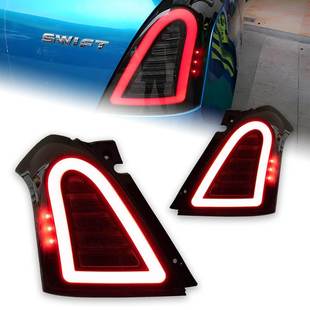 专用于铃木雨燕LED尾灯总成04-17年款雨燕swift改装LED后尾灯总成