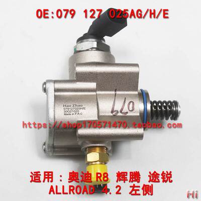 079127025AG/H/E 适用奥迪辉腾途锐R8 4.2 高压油泵