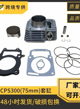 Italika Vortx 250摩托车套缸配件适用宗申CPS300 RW172FMM活塞