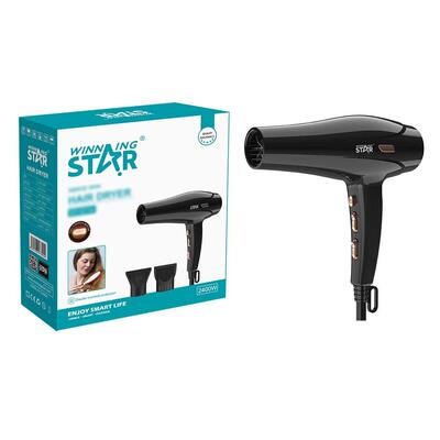 Winning Star外贸家用冷热风速干大功率防干烧吹风机Hair Dryer
