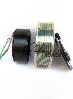 全新c 2.4 RE4汽车空调压缩机离合器 轮吸片线圈TRSE09