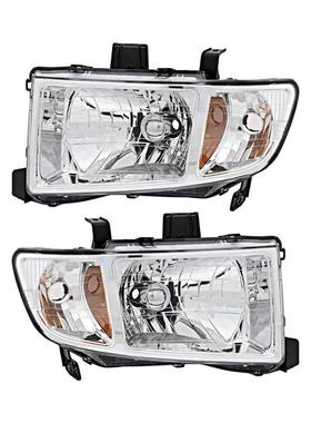 适用于2006-2014年本田HONDARidgeline白色琥珀色车头灯总成对