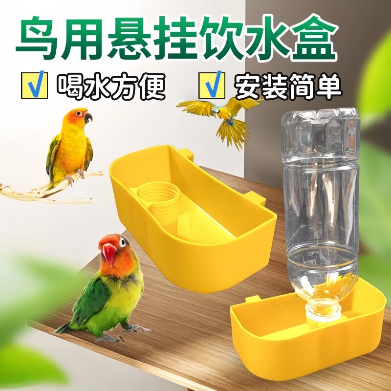 鸽子水器用具双口喂食饮水器信鸽水壶鸟用鹦鹉食盒自动用品水鸽盒
