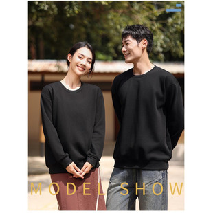 结婚登记照情侣装定制卫衣T恤白色纯棉长袖衬衫春夏季圆领证件照