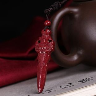 防做噩梦挂件睡觉不踏实作恶梦失眠朱砂道家宝剑小孩夜哭可送妈妈