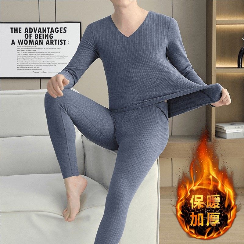 GHOM男装秋冬季新款男士双面德绒恒温发热发热衣无痕秋衣打底衫,女士内衣/男士内衣/家居服,保暖套装,淘宝优惠券,粉丝福利购,淘宝优惠卷