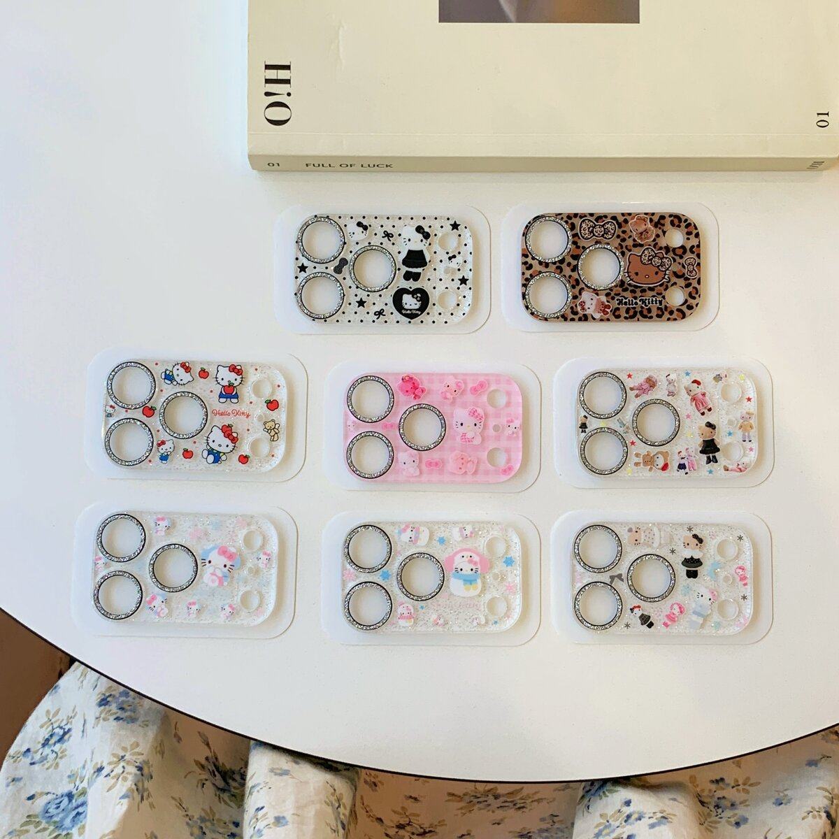Hellokitty组合适用iphone17promax卡通镜头膜一体15pro摄像头保护盖苹果14pro相机保护膜女生新款可爱高级