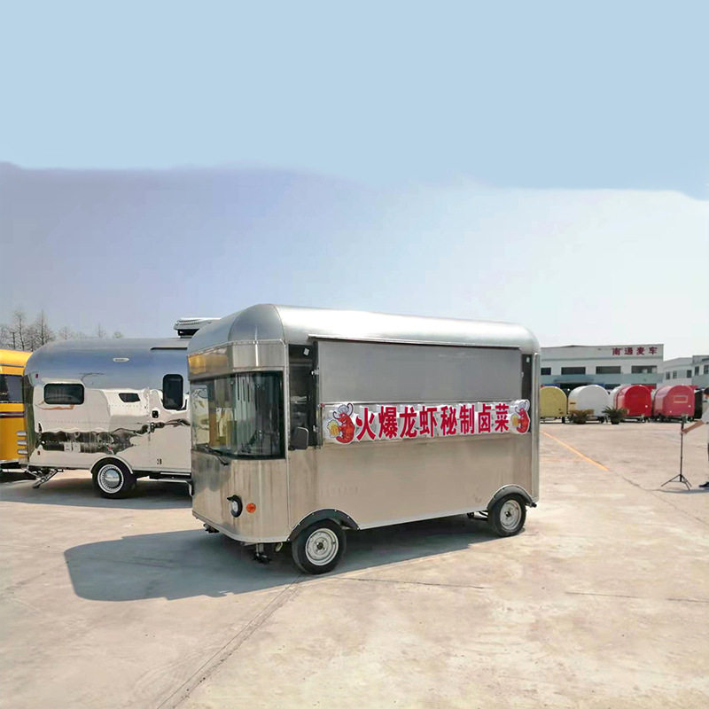 工厂直供电动多功能早餐车户外流动售货车哈尔滨早餐车餐车价格