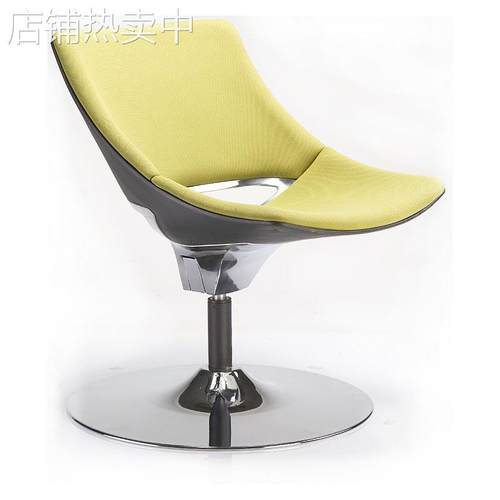 Turini旋转休闲单人椅办公会客沙发椅公共休闲连排椅等候接待排椅