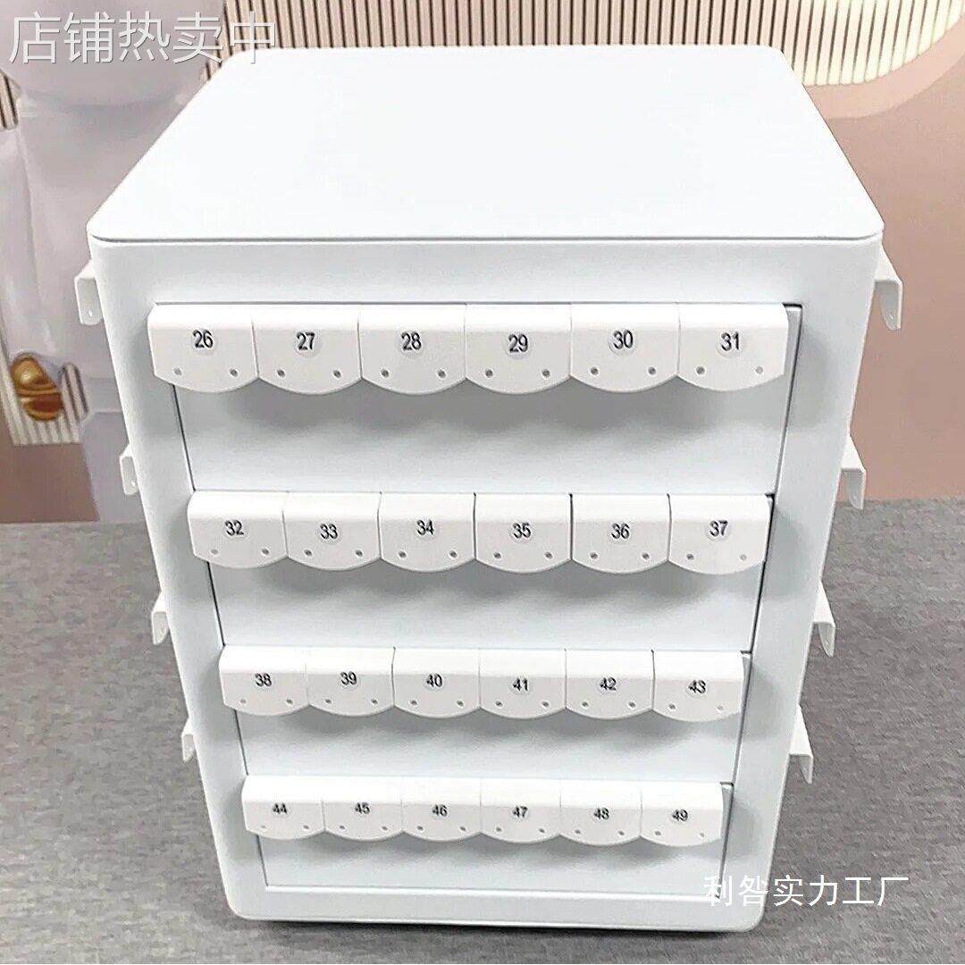 网红饰品架直播手动电动自动旋转耳钉耳吊展示架亚克力