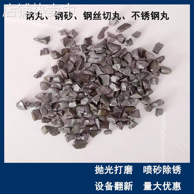 铸钢砂GL18/SG1.2 棱角钢砂 菱角砂 抛光除锈砂金属表面处理