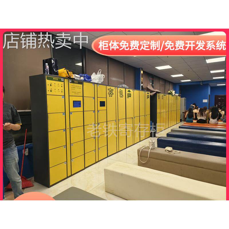 智能自编设置密码寄存柜/存包柜/储物柜/车站/高地铁/机场自助柜