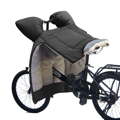 折叠开叉小电动自行车代驾挡风被