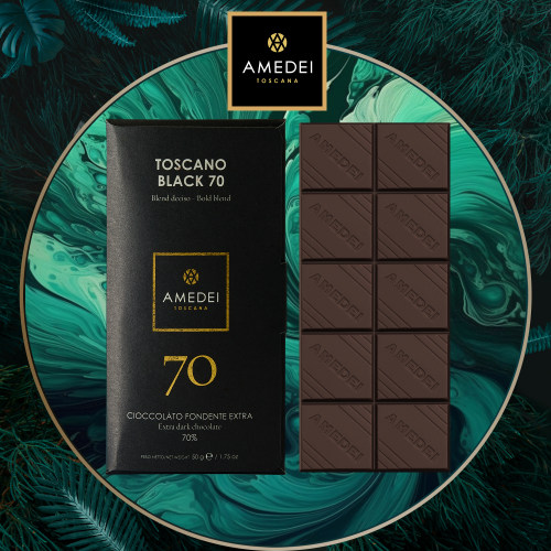 意大利Amedei70%黑巧克力