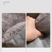 Thickened Pets Cat Square Fluffy Comfortable Bed Warm Cushio