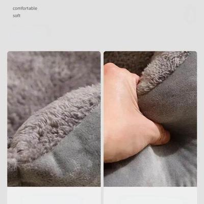 Fluffy Thickened Cat Bed Square Warm Comfortable Pets Cushio