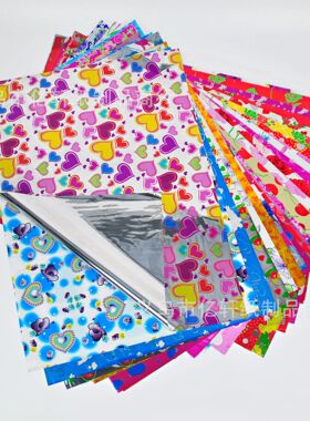 Aluminized gift wrapping paper transparent gift wrapping pap