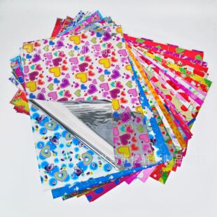 Aluminized gift wrapping paper transparent gift wrapping pap