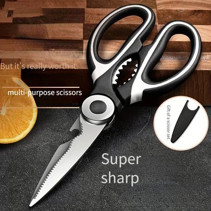 Multifunctional kitchen scissors Household fish cutting meat