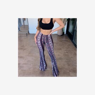 WomenPantsBaggyFlare