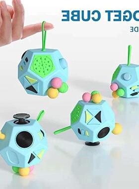 Tidget toys sss pop it Anxiety Relief Finger Toy 12-Sided