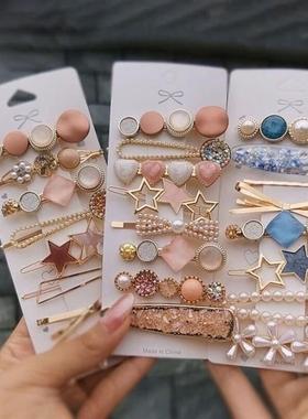 Hair clip Ins bangs hair Suit Trinkets woman Headwear