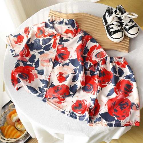 Setshortsleeveshortstoddle