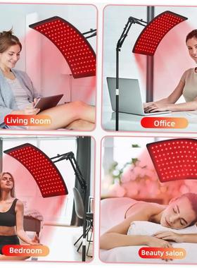 Red Infrared Light Therapy Lamp for Face and Body with Stand