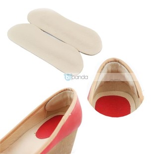 3 pairs soft ert leather heel liner grips comfort pads f