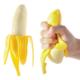 Toy Squishy squeeze发泄香蕉玩具 Silicone vent Peeling Banana