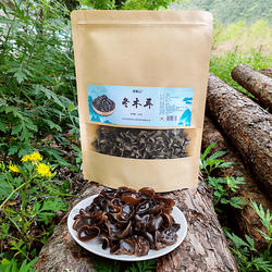 瑾惠蕊秦岭黑木耳250克冬木耳留坝特产非特级留坝黑木耳干货