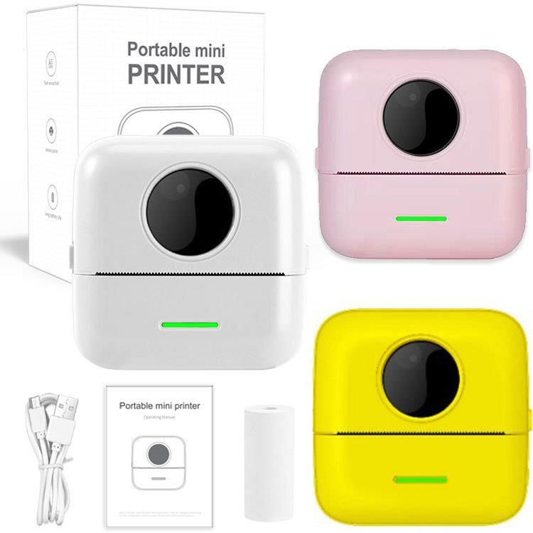 新款便捷式迷你错题拍搜题资料口袋学生打印机照片文字便签打印机