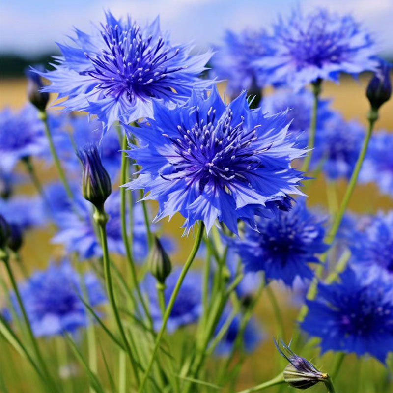 矢车菊花种四季易种活蓝色矢车菊种子室外庭院绿化耐寒花卉种籽子