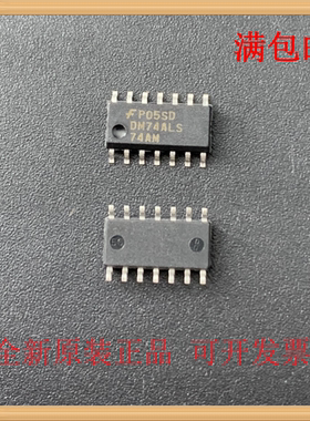 DM74ALS74AMX DM74ALS74AM SOP14 FSC 带预置和清零的双D触发器