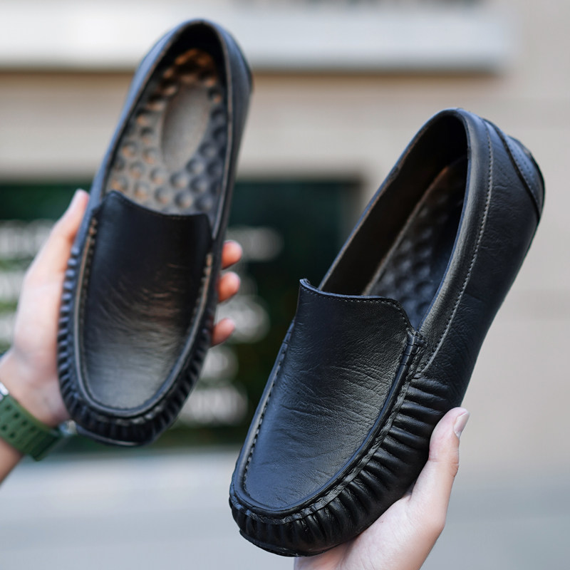 秋季男鞋豆豆鞋塑胶男士2024夏季新款防水软底懒人一脚蹬休闲胶鞋,流行男鞋,乐福鞋（豆豆鞋）,淘宝优惠券,粉丝福利购,淘宝优惠卷