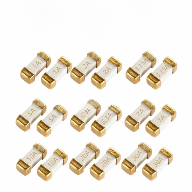 2410贴片熔断型保险丝1808 6125 1/0.25A/2/3/8/25A30A 250V快熔