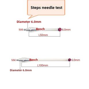 探针6.0mm红宝石头 3709三次元 雷尼绍M4牙三坐标陶瓷杆测针A 5000