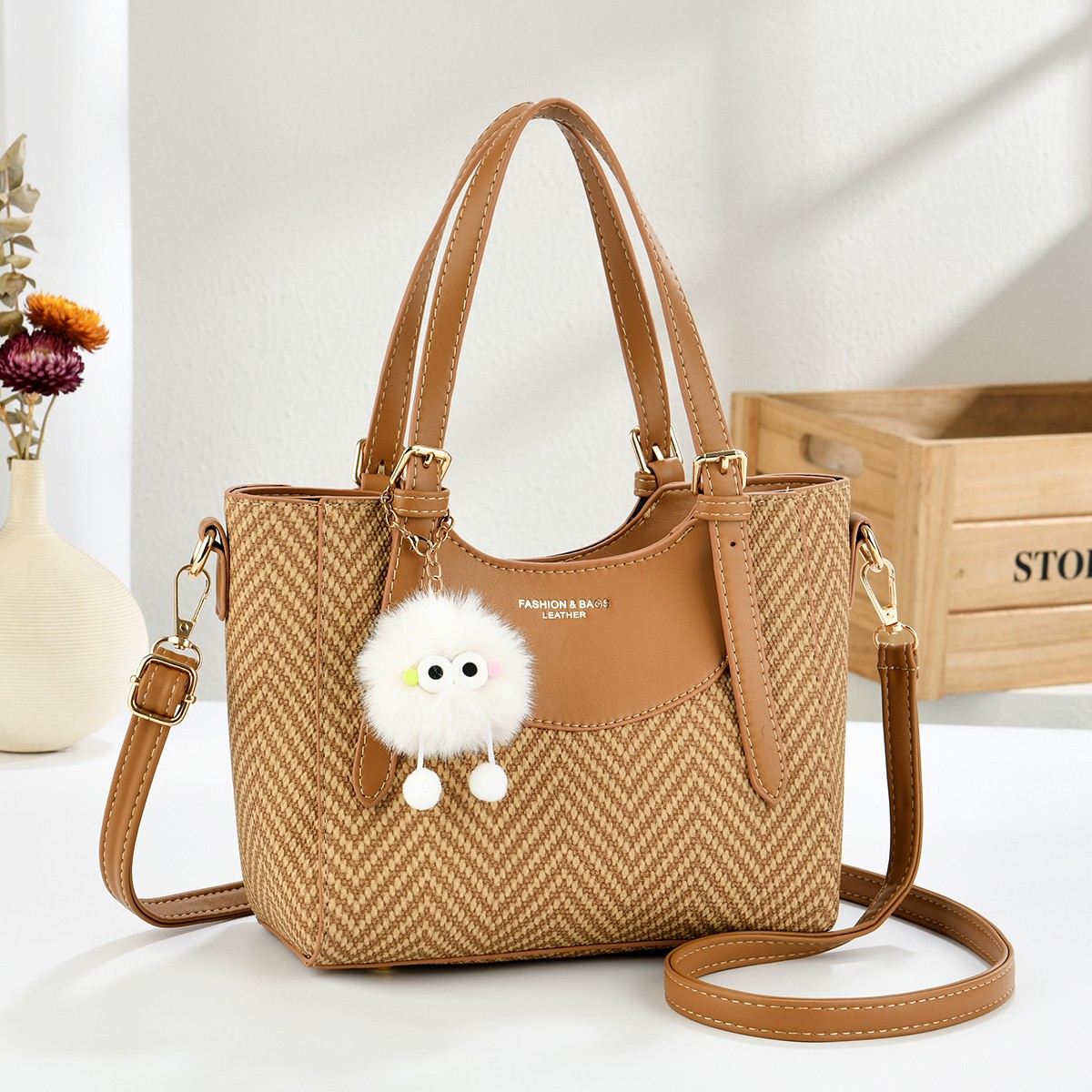 20/25/30岁时尚女包包2025新款百搭单肩斜挎手提包韩版潮女包a78