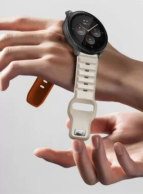 三星watch6/5Pro表带智能手表Galaxywatch5/4 classic液态硅胶运动腕带华为Watch 4Pro Buds非氟橡胶替换表链