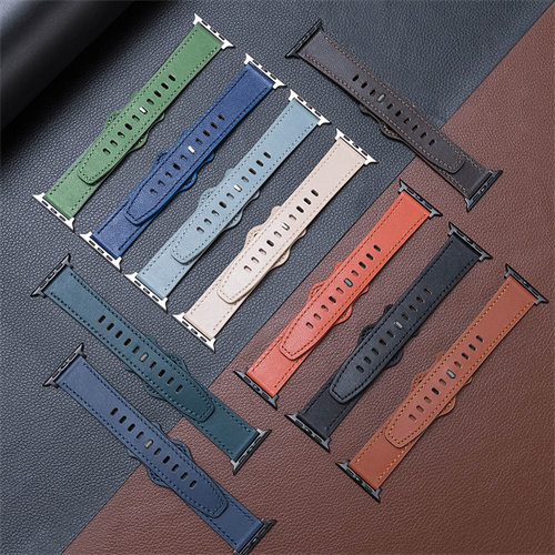 适用iwatch7表带皮带applewatch苹果手表表带3/4/5/6/se代帆布ins风皮质小众42/44/38/40mm女士高级潮流小众