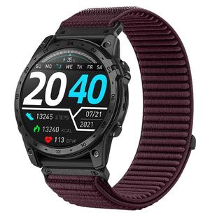 6Xpro快拆原野山地纹尼龙编织表带Forerunner965 945 适用Garmin佳明fenix8 970手表带本能 955 EPIX