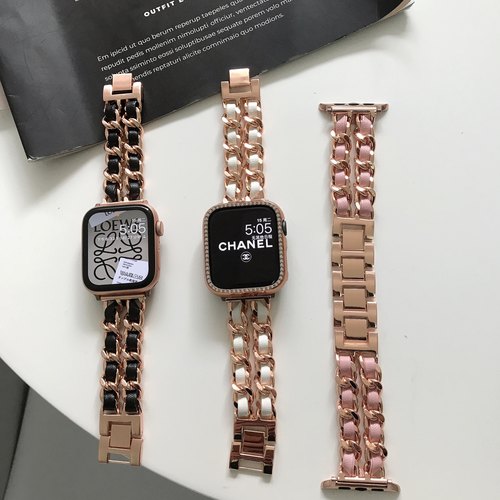 土狗iwatch8applewatch7金属表带