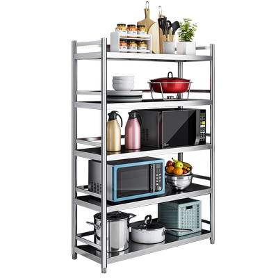 304不锈钢置物架厨房不绣钢架子