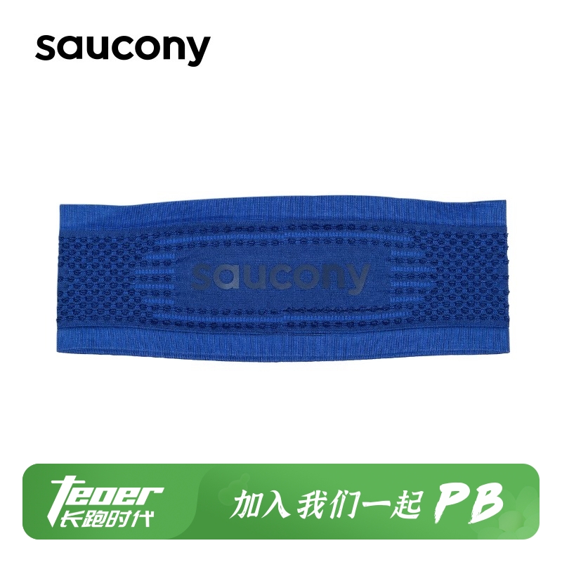 Saucony索康尼运动跑步发带新品男女款时尚潮流围巾马拉松头带