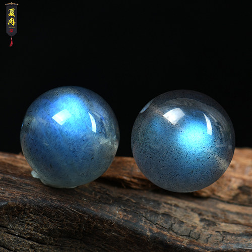 天然拉长石水晶编织手链珠子