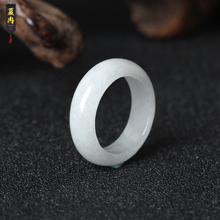 翡翠朱砂戒指男女款圈指环扣手机挂饰串珠手持跑环跑圈配饰指环