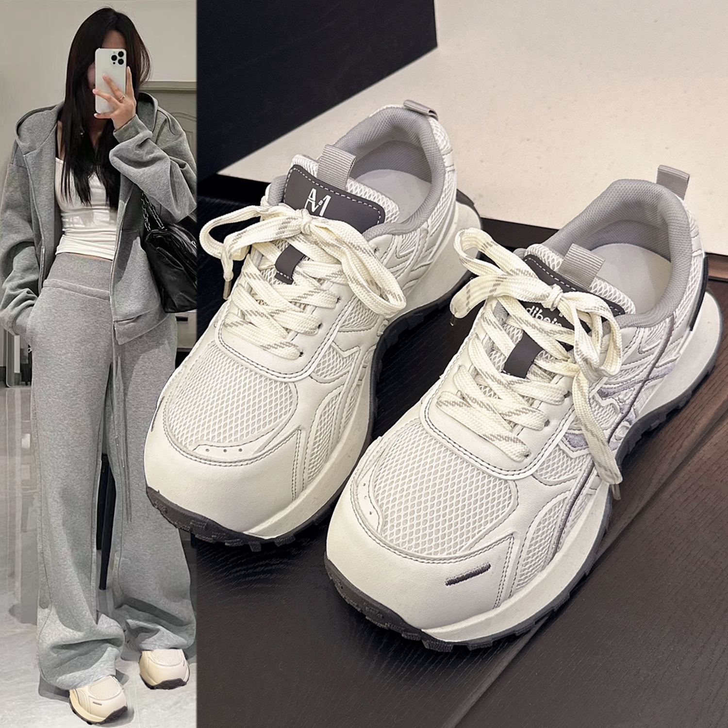 小蛮腰老爹鞋休闲厚底增高运动鞋