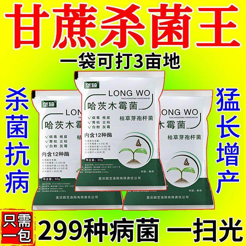 甘蔗专用药黄叶稍腐病锈病黑穗赤腐病甘蔗病杀菌剂抗病增产叶面肥